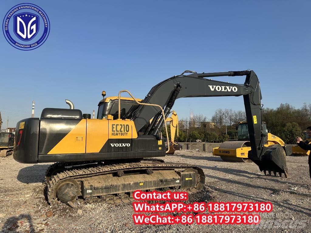 Volvo EC 210 Gravemaskiner på larvebånd