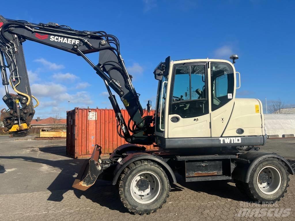 Terex TW 110 Gravemaskiner på hjul
