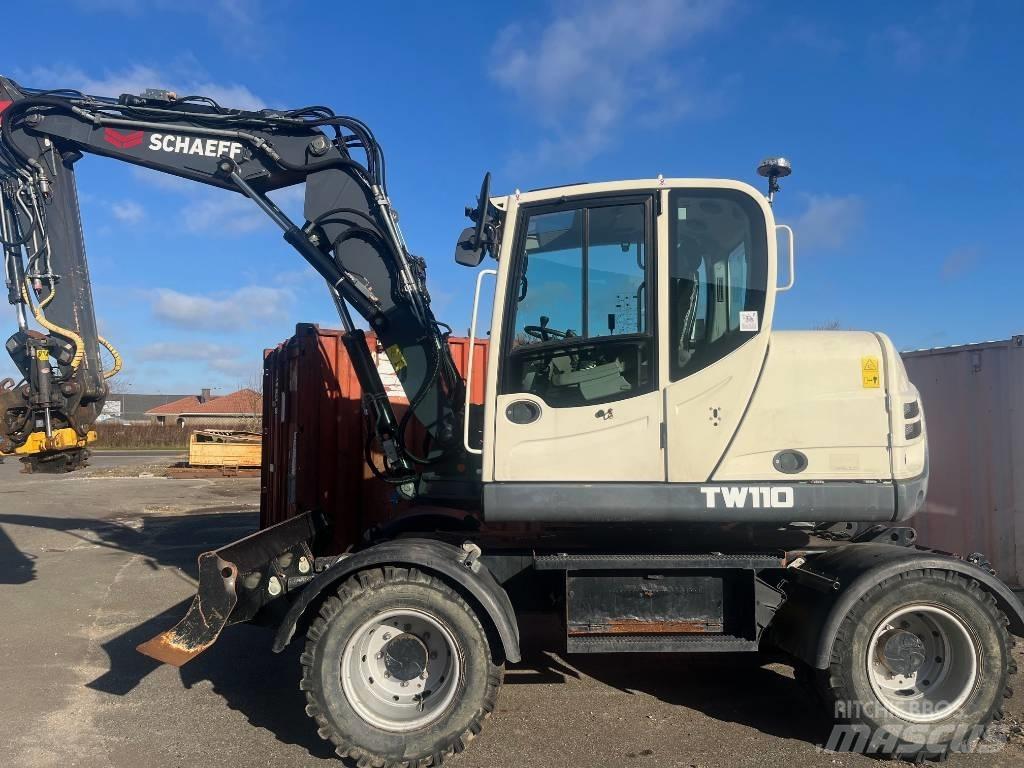 Terex TW 110 Gravemaskiner på hjul
