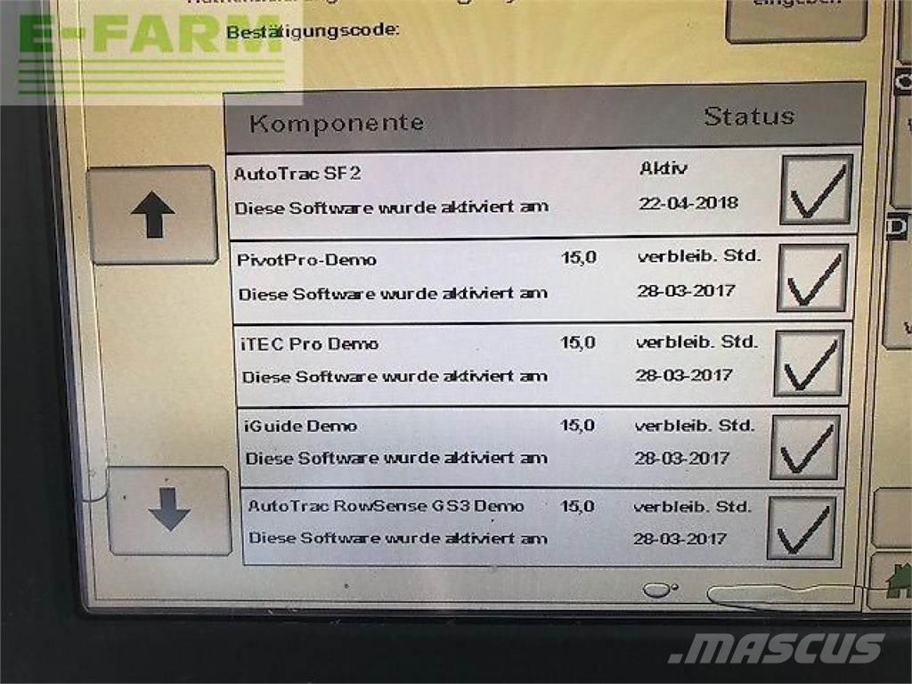 John Deere w660 Mejetærskere
