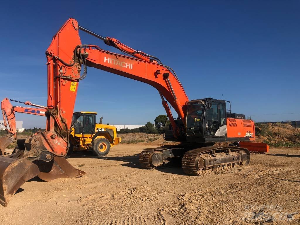 Hitachi ZX350LCN-6 Gravemaskiner på larvebånd