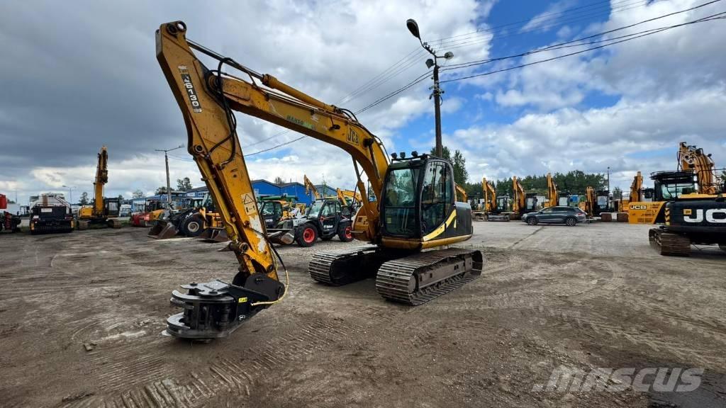 JCB JS 130 LC + JAK300 Gravemaskiner på larvebånd