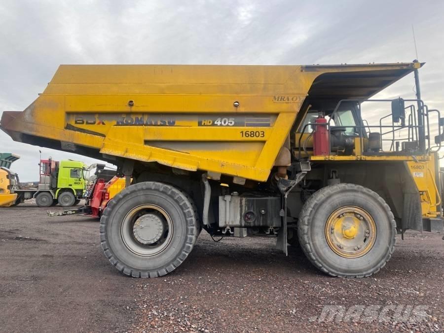 Komatsu HD405-7 Knækstyrede dumpere
