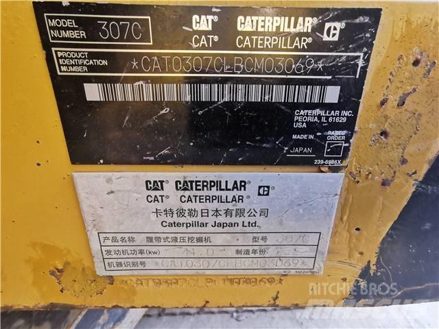 CAT 307C Gravemaskiner på larvebånd