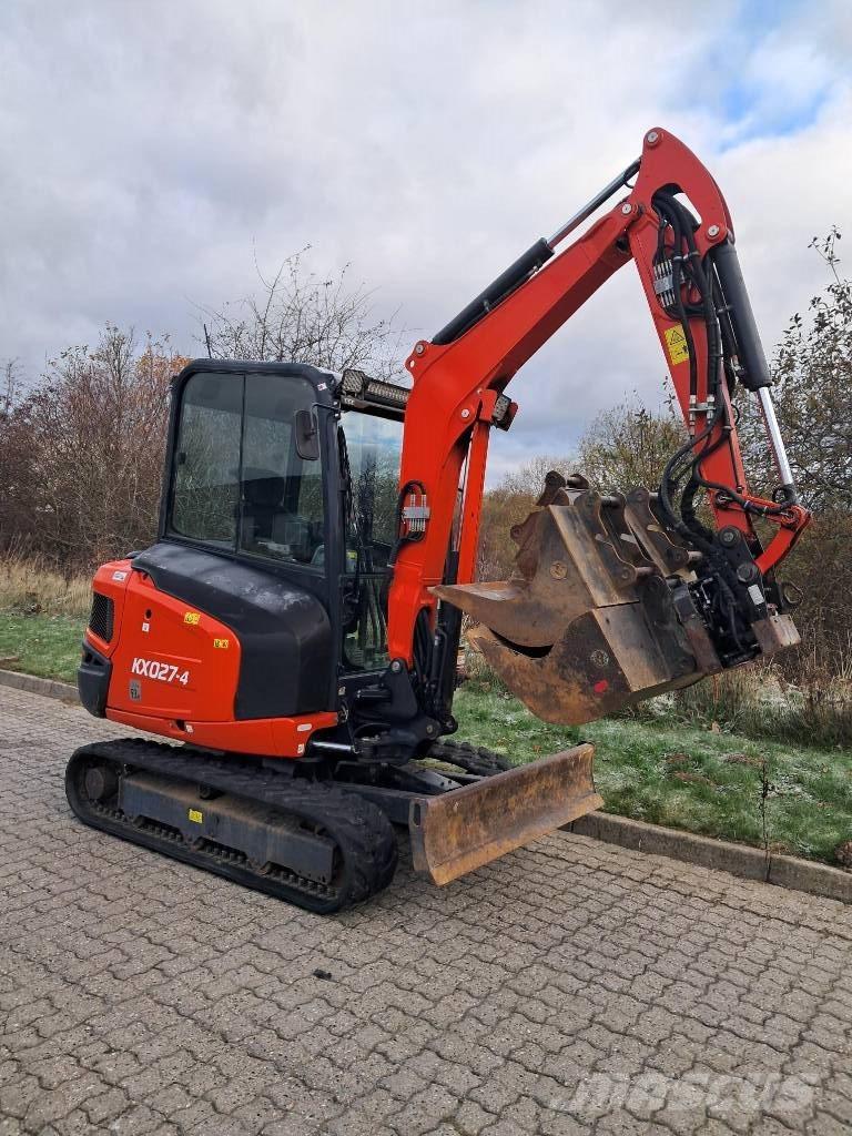 Kubota KX 027-4 Minigravemaskiner