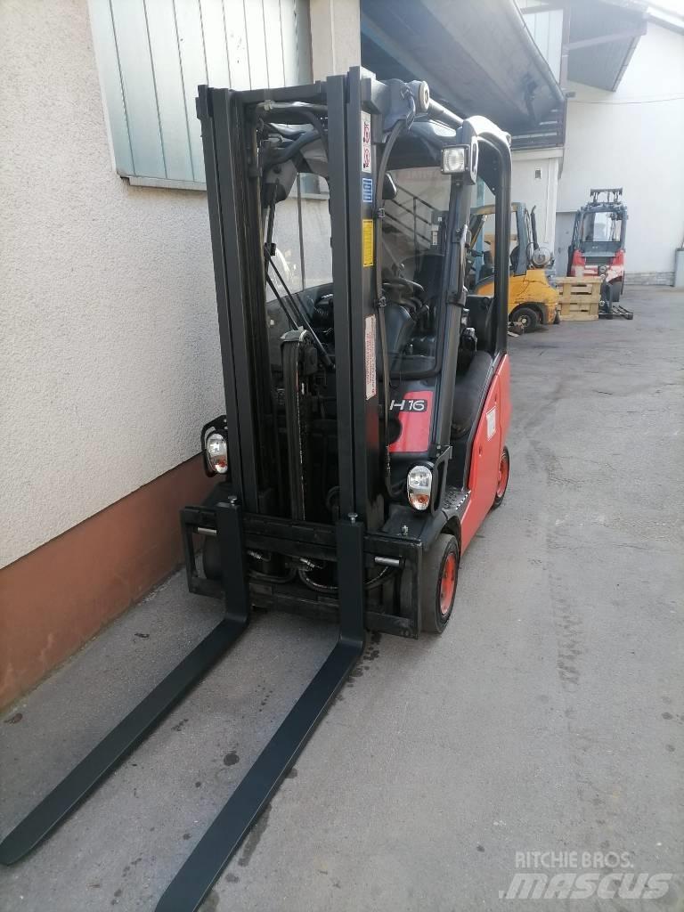 Linde H 16 T/ 391 LPG gaffeltrucks