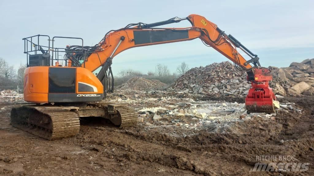 Doosan DX 235 LCR-5 Gravemaskiner på larvebånd