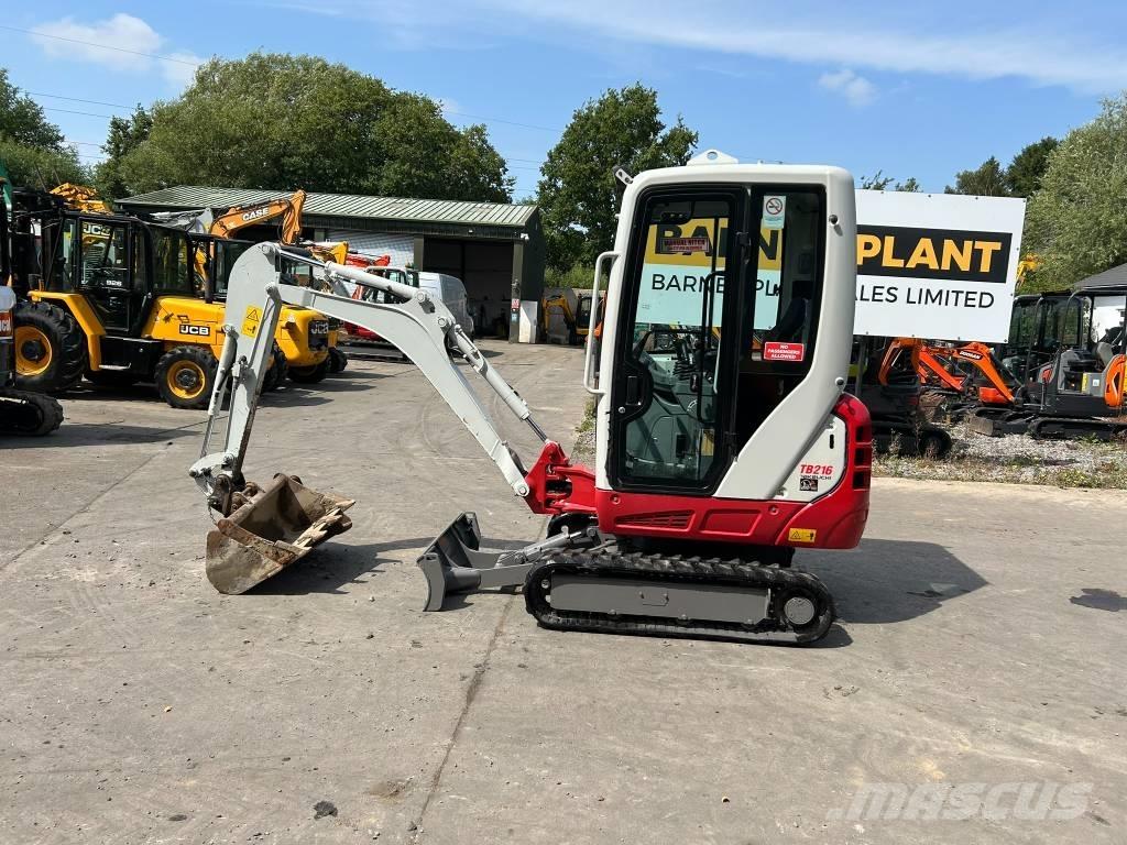 Takeuchi TB 216 Minilæsser - skridstyret