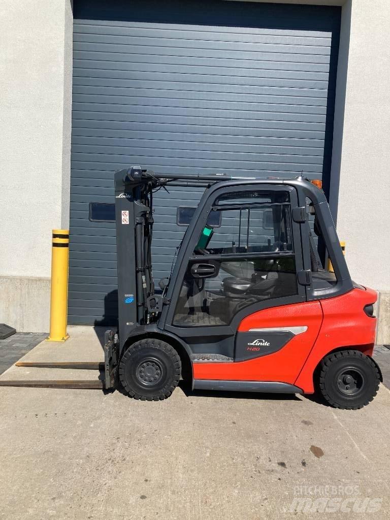 Linde H20/600D/1202 Diesel gaffeltrucks