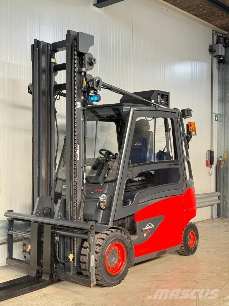 Linde E 50-02 El gaffeltrucks