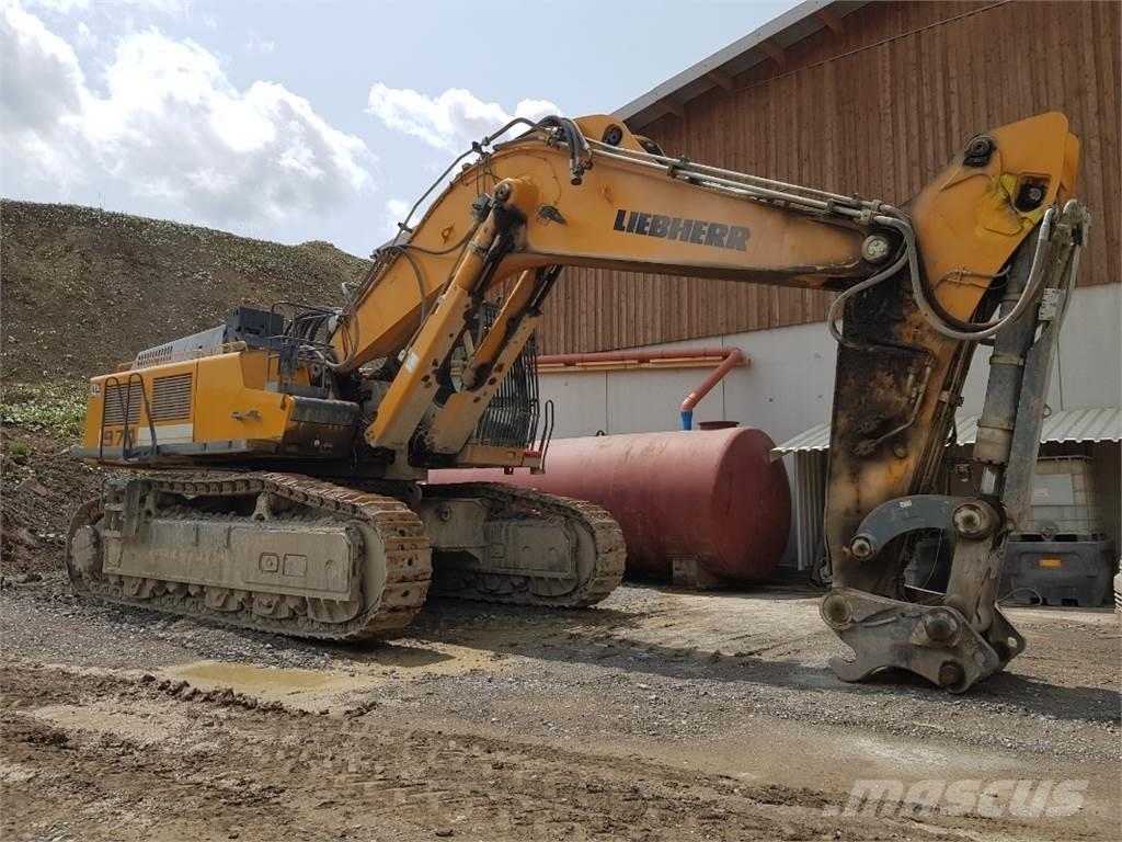 Liebherr R974 Gravemaskiner på larvebånd