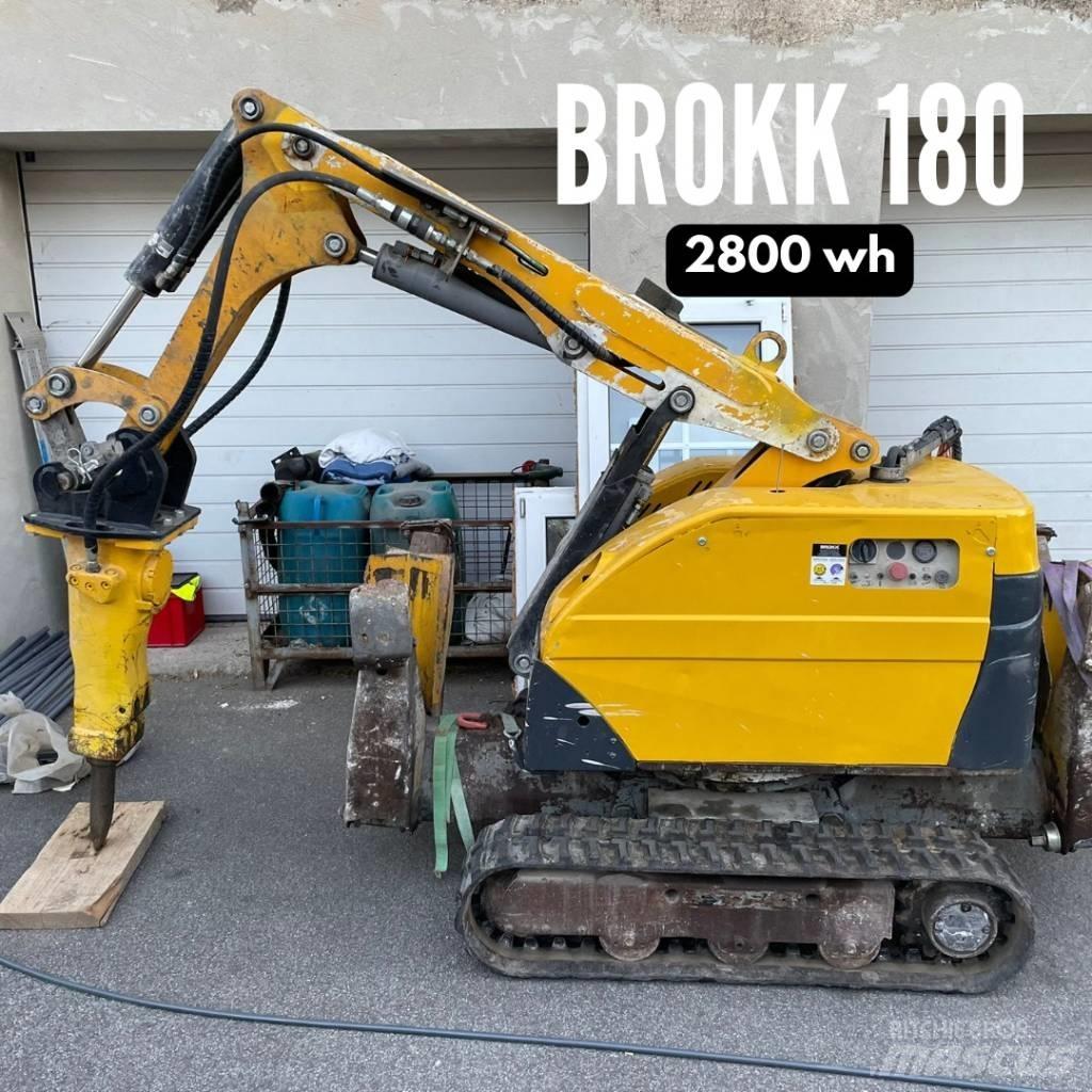 Brokk 180 Minigravemaskiner