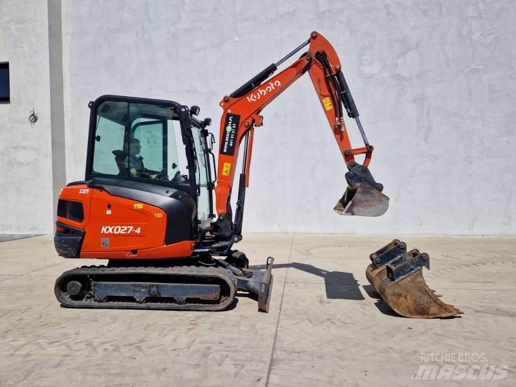 Kubota KX 027-4 M353 Minigravemaskiner