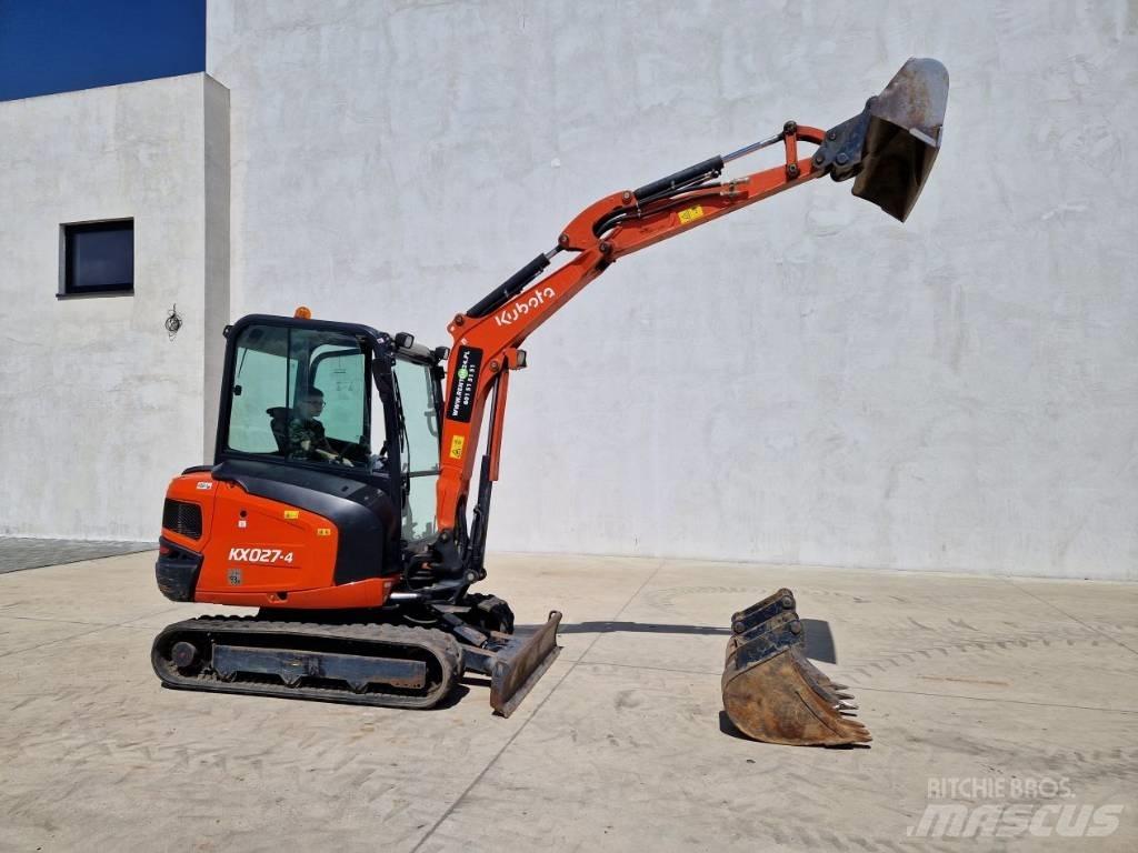 Kubota KX 027-4 M353 Minigravemaskiner