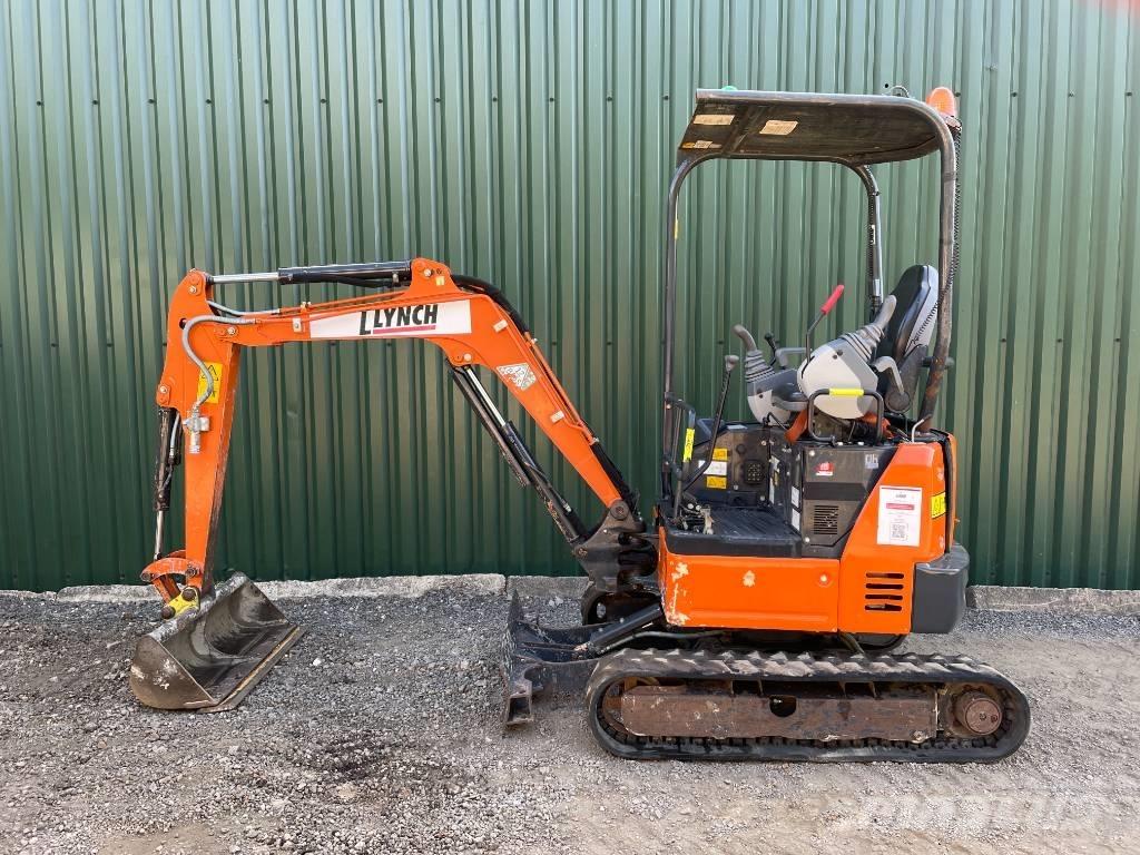 Hitachi ZX 19 U-6 Minigravemaskiner
