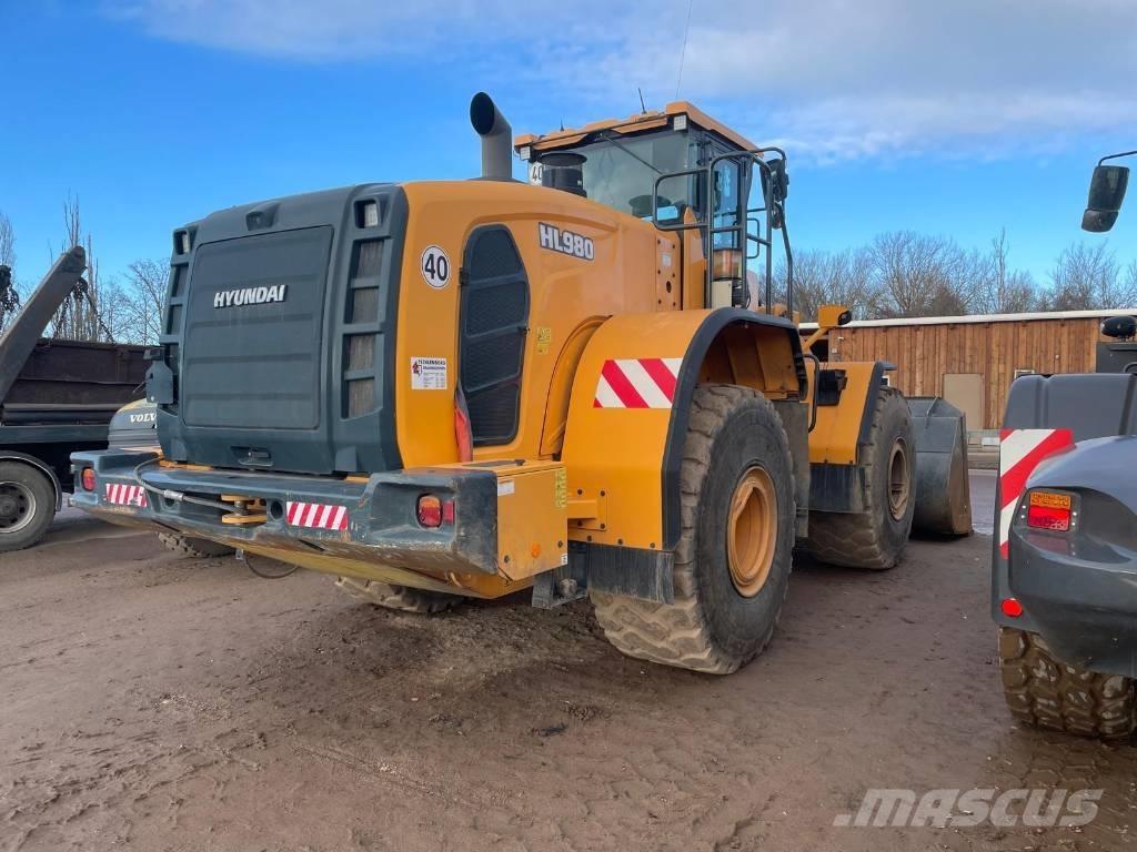 Hyundai HL 980 Læssemaskiner på hjul
