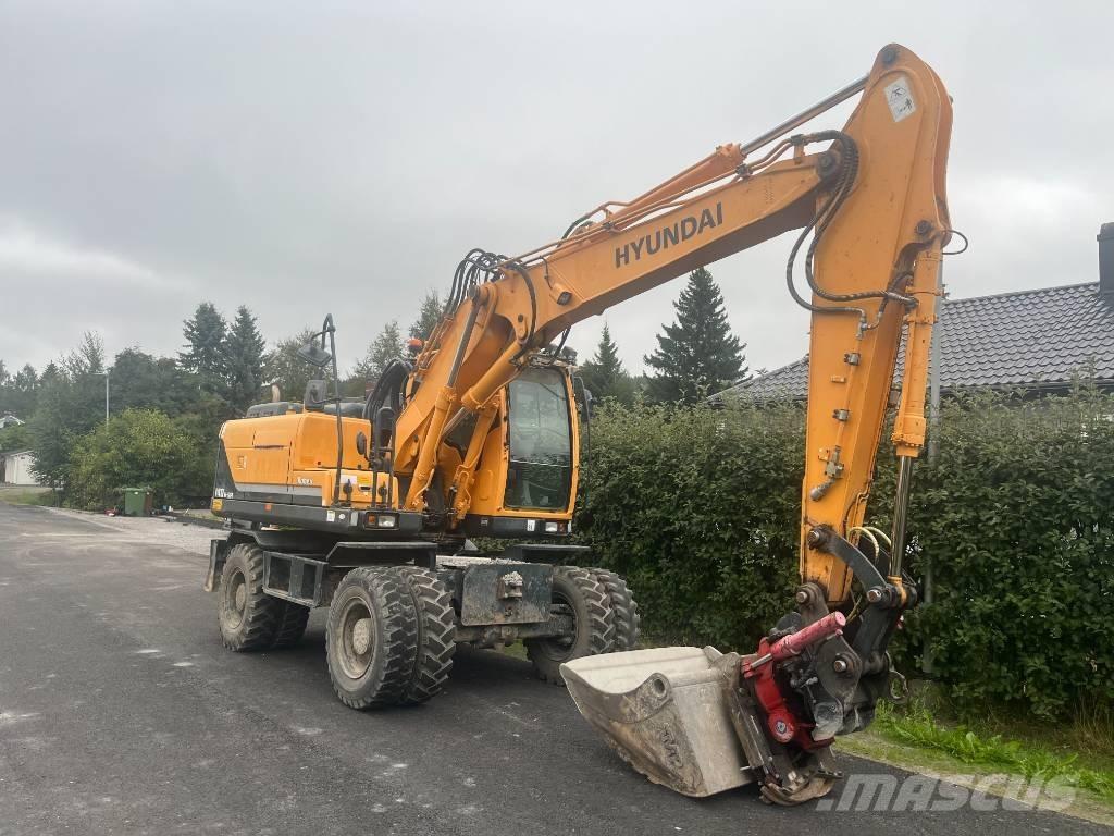 Hyundai 140W-9A Gravemaskiner på hjul