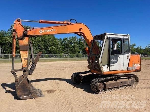 Hitachi EX 60 Gravemaskiner på larvebånd