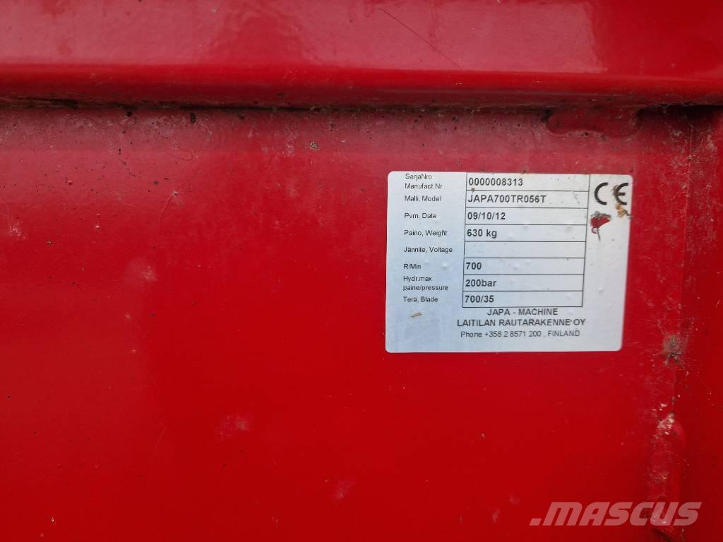 Japa 700 Brændekløvere og træskærere