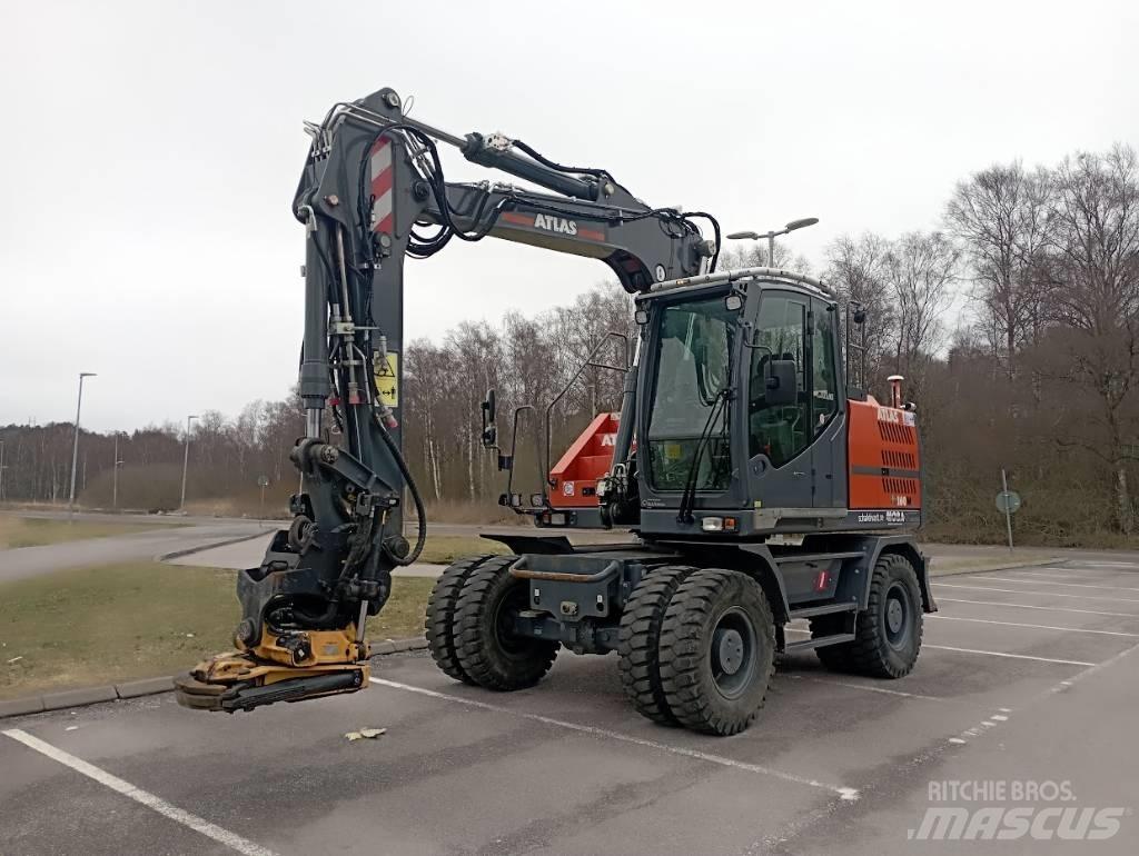 Atlas 160 W Gravemaskiner på hjul