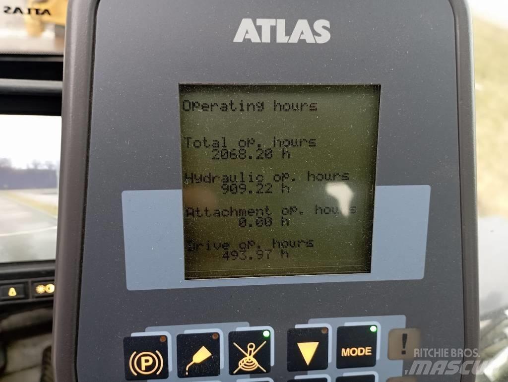 Atlas 160 W Gravemaskiner på hjul