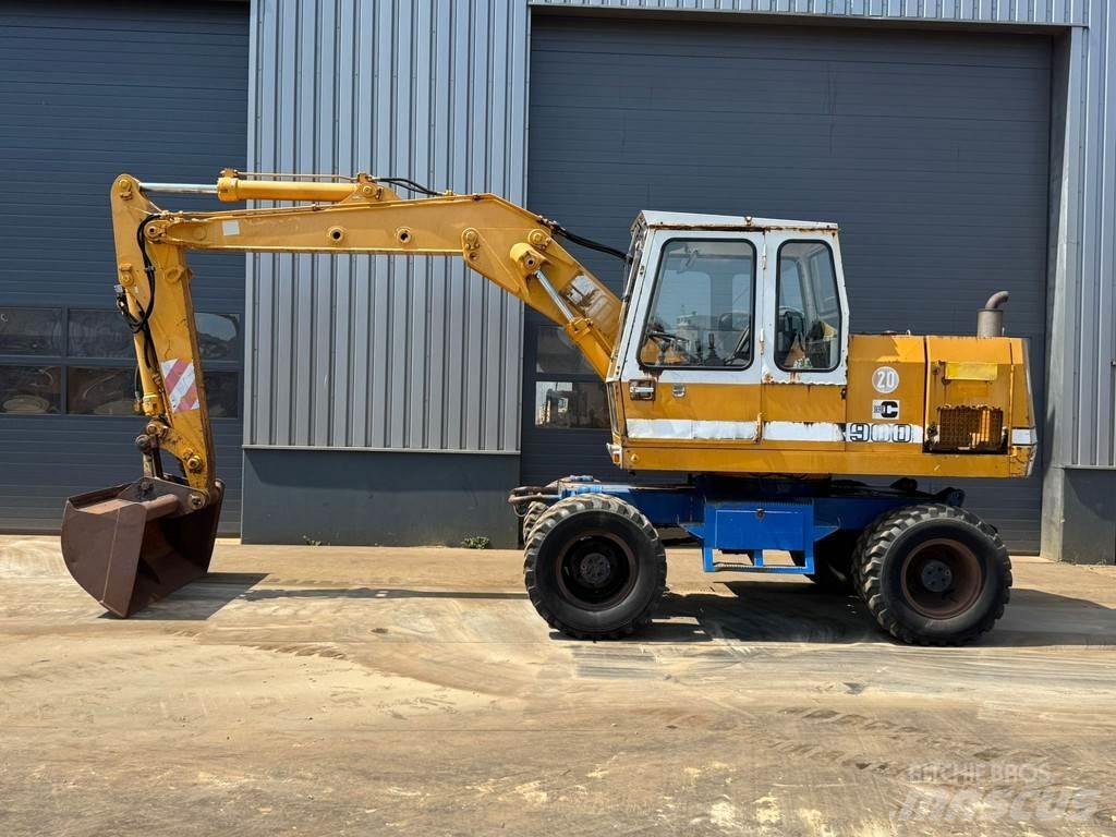 Liebherr A900C Gravemaskiner på hjul