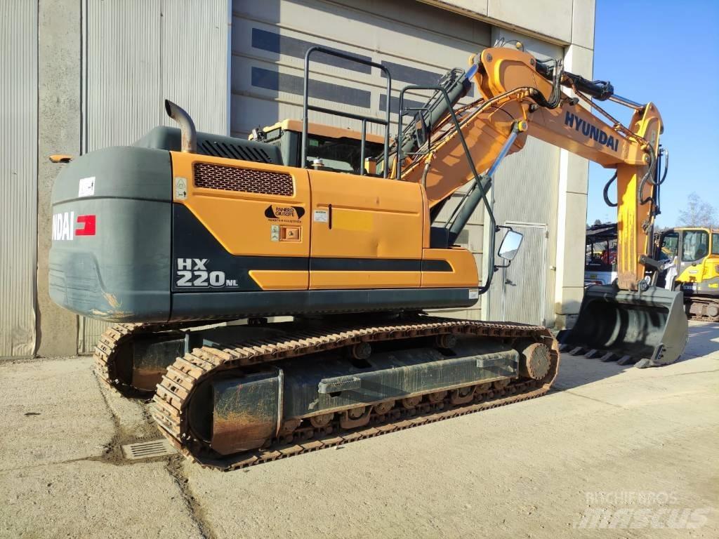 Hyundai HX220NL Gravemaskiner på larvebånd
