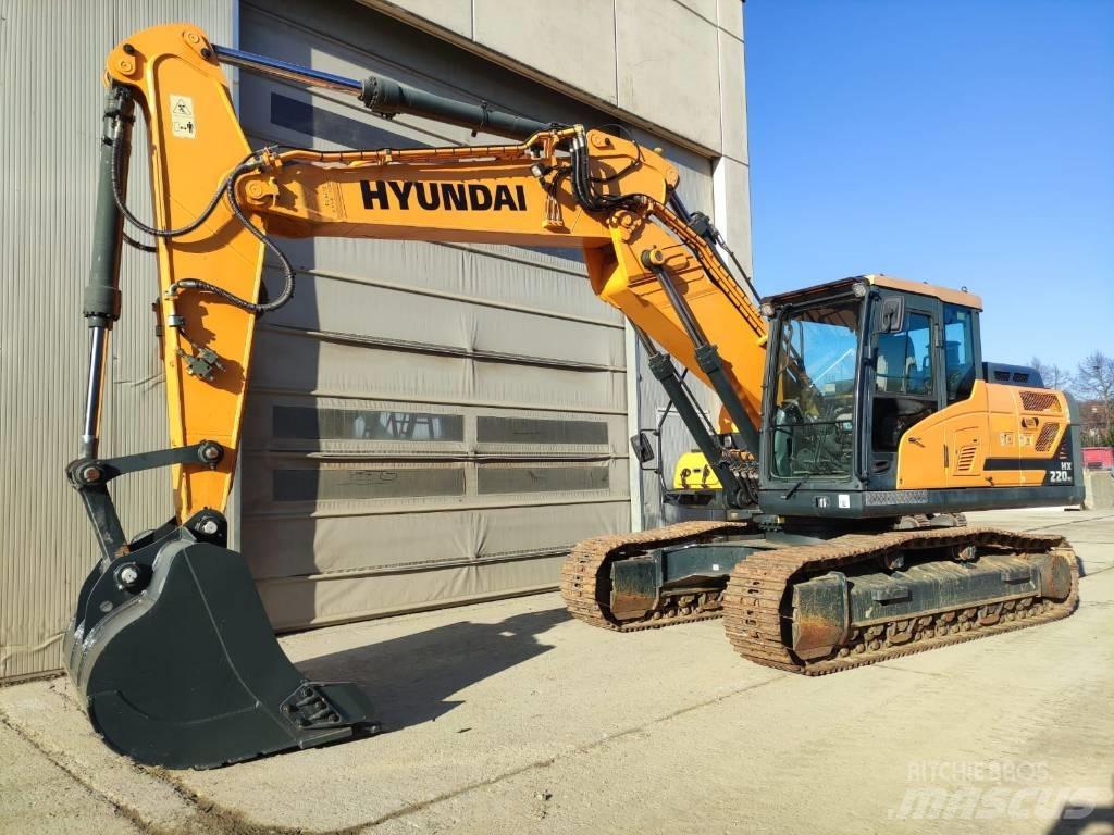 Hyundai HX220NL Gravemaskiner på larvebånd