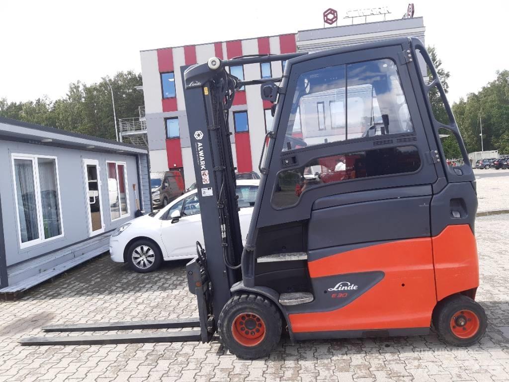 Linde E30HL El gaffeltrucks