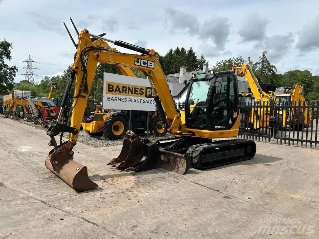 JCB 8085 ZTS Midi-gravemaskiner 7t - 12t