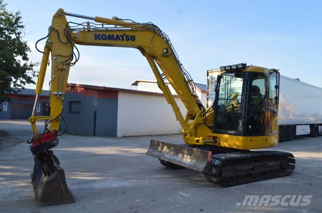 Komatsu PC 88 MR Midi-gravemaskiner 7t - 12t