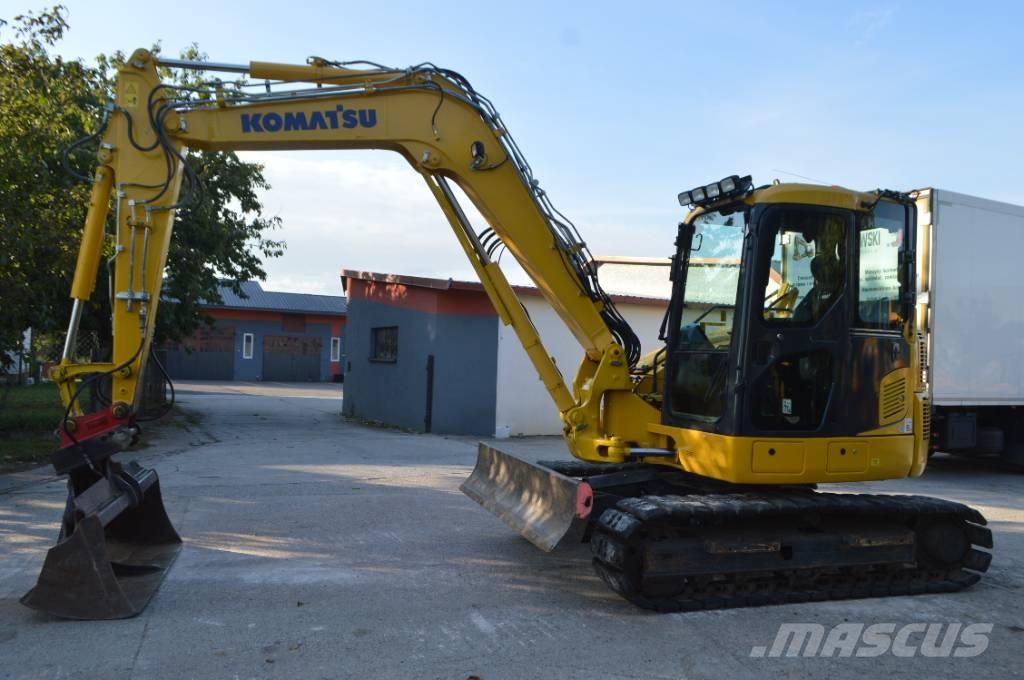 Komatsu PC 88 MR Midi-gravemaskiner 7t - 12t