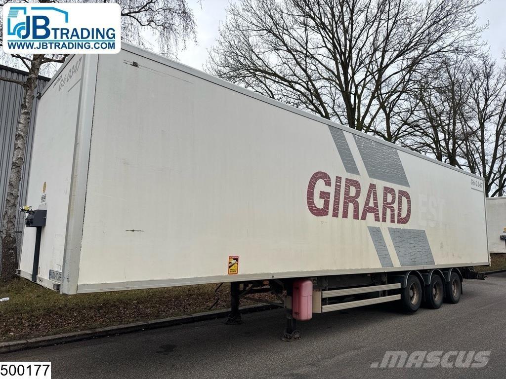 Samro gesloten bak Semi-trailer med fast kasse