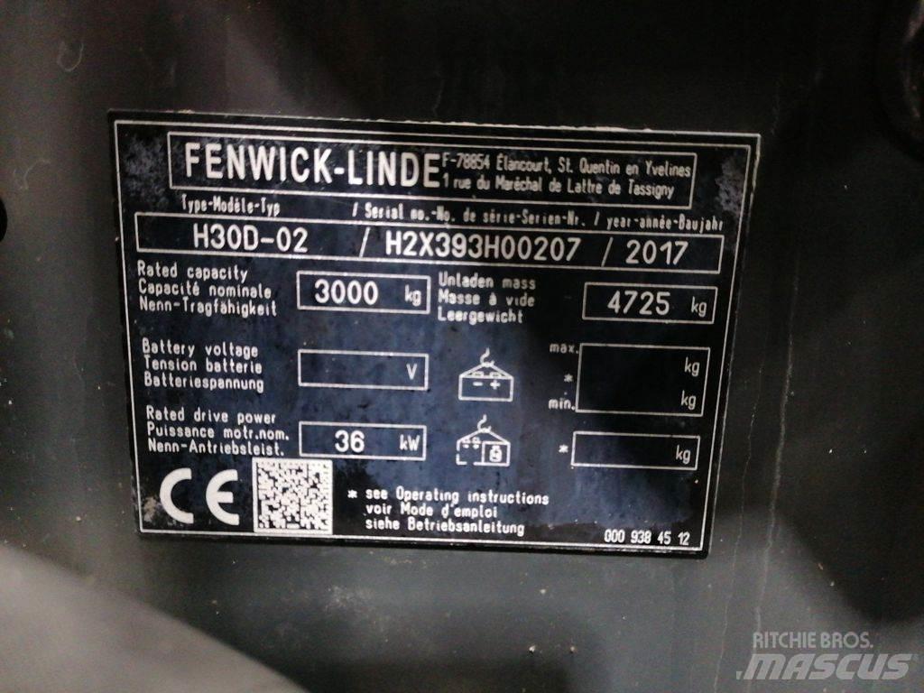Linde H30D-02 Diesel gaffeltrucks