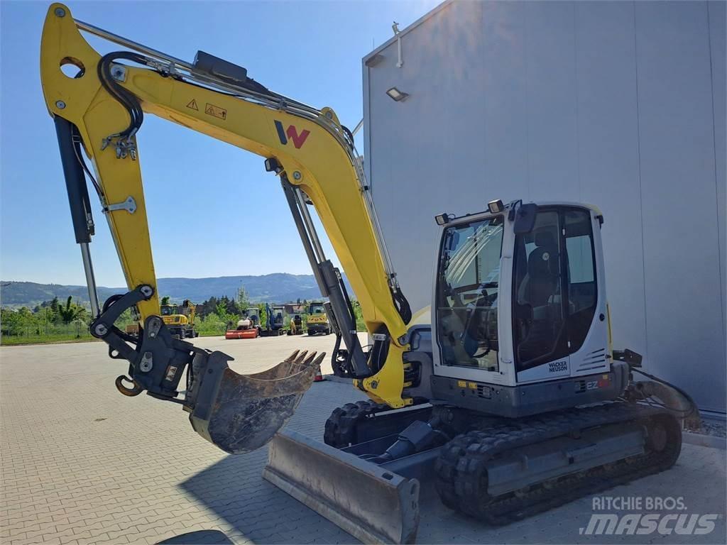 Wacker Neuson EZ80 Gravemaskiner på larvebånd