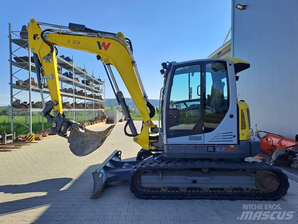 Wacker Neuson EZ80 Gravemaskiner på larvebånd