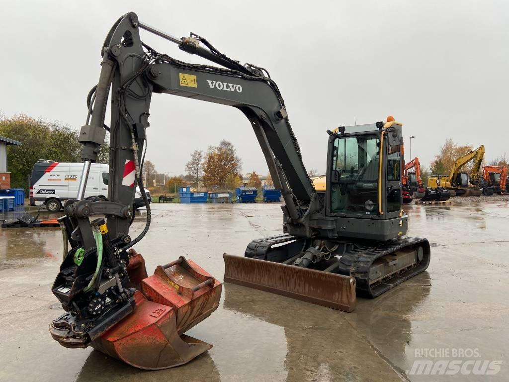 Volvo ECR 88 D / Eslöv Midi-gravemaskiner 7t - 12t
