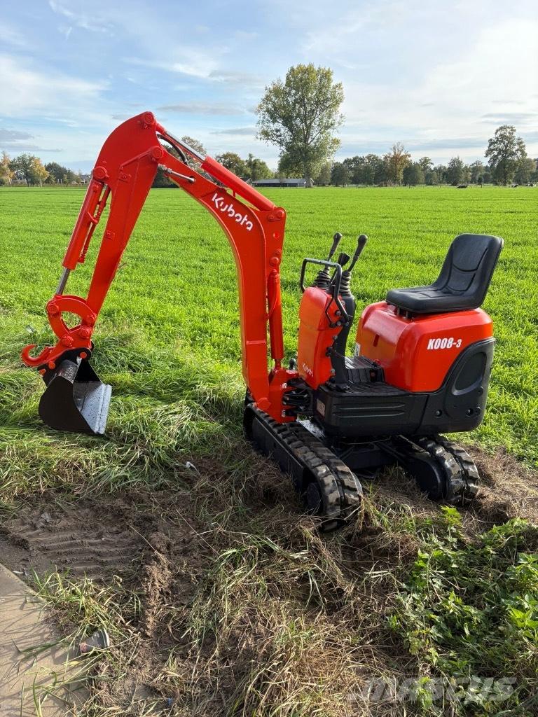 Kubota K 008-3 Minigravemaskiner