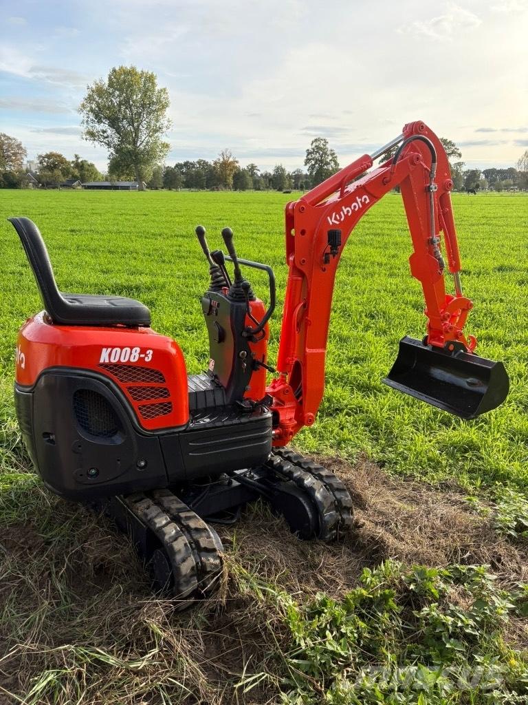 Kubota K 008-3 Minigravemaskiner