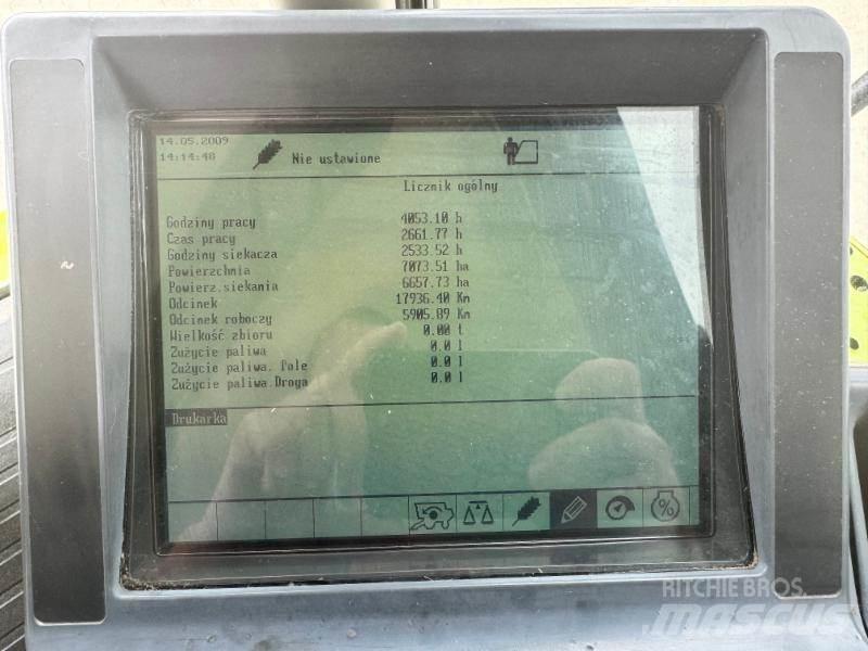 CLAAS LEXION 580 Mejetærskere