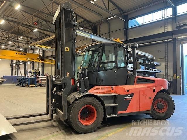 Linde H160 / 600 Diesel gaffeltrucks