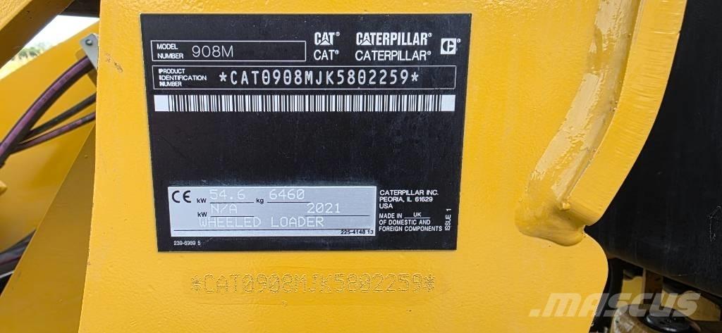 CAT 908M  Cat 908 Læssemaskiner på hjul