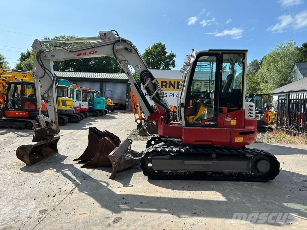 Takeuchi TB 280 FR Midi-gravemaskiner 7t - 12t