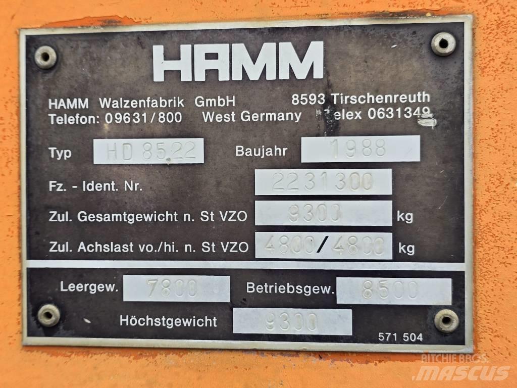 Hamm HD 8522 Tvilling tromle