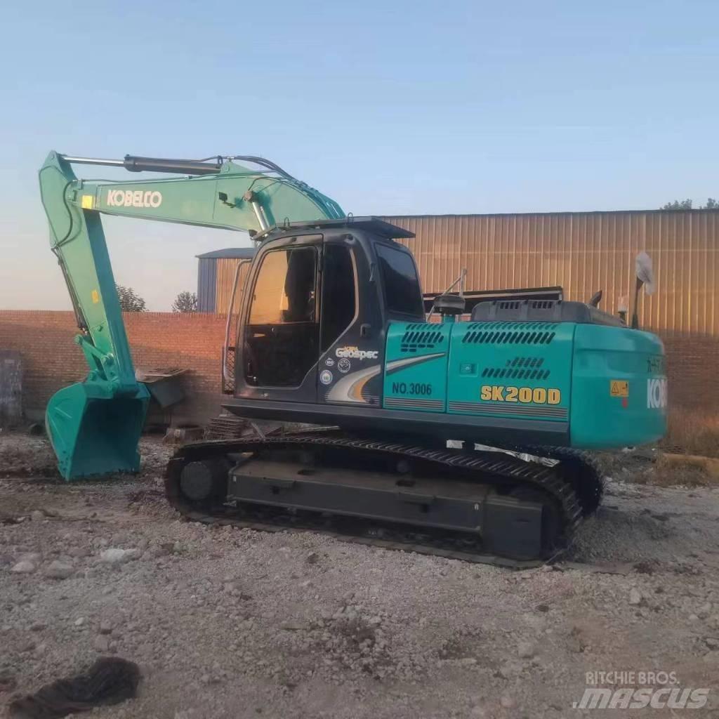 Kobelco 200 Gravemaskiner på larvebånd