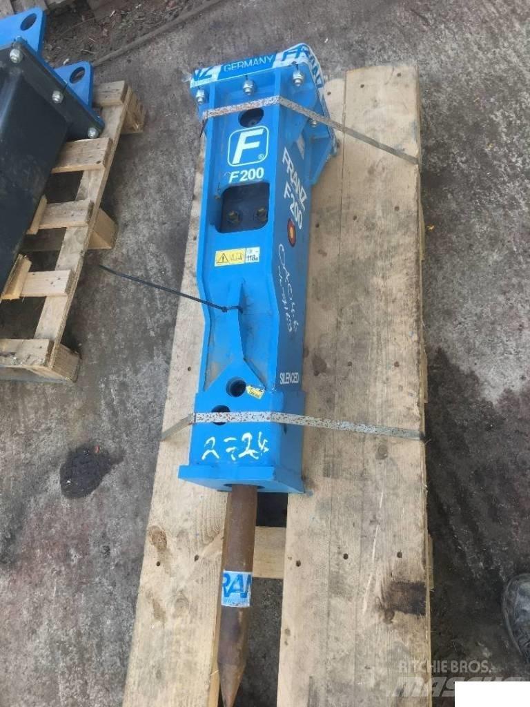 Franz F200-F2200 Hydraulik / Trykluft hammere