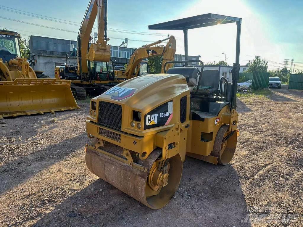 CAT CB 24 B Tvilling tromle