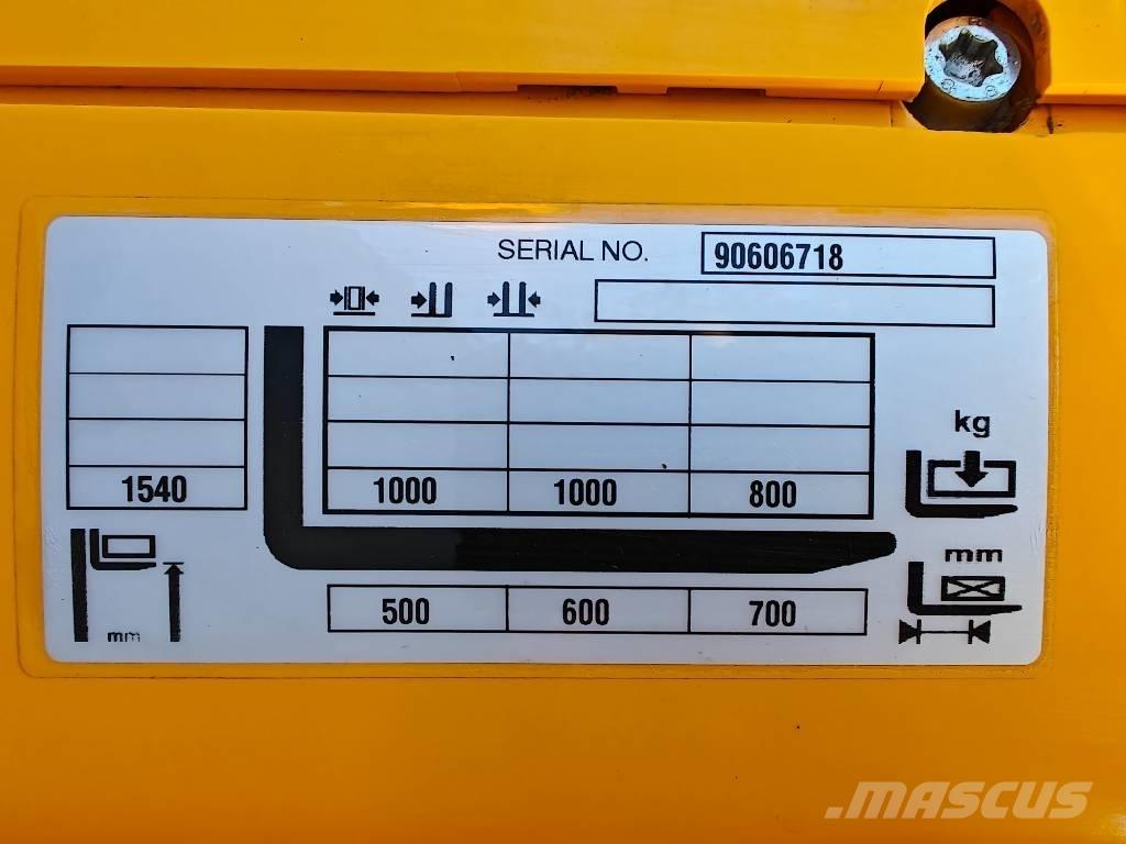 Jungheinrich EMC 110 Gaffelstabler med gående fører