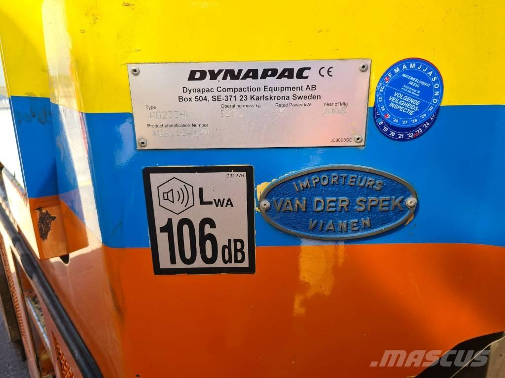 Dynapac CG233HF Tvilling tromle