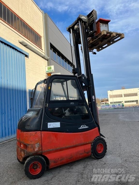 Linde E 25 El gaffeltrucks